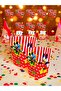 Mickey Mouse Themed 8 Corn Boxes - for Kids Birthday and Themed Parties - 3