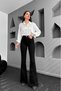 Klina Black Flared Leg Jeans Flare Women's Colorfast Power Lycra Recovery Jeans