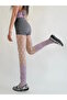 Lolita Floral Patterned Imported Fishnet White Pantyhose - 4