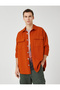 Winter Shirt with Pocket Detail and Classic Collar Button