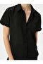 Chiffon Shirt Short Sleeve Classic Collar - 5