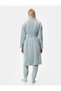 Fleece Dressing Gown Long Waist Belted Pocket - 4