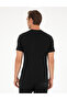 Black Slim Fit 100% Cotton Crew Neck T-Shirt 50292117-Vr046 - 5