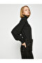 Turtleneck Sweater Balloon Sleeve