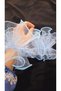 Almira Tulle Cuff Bracelet Blue