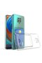 Xiaomi Redmi Note 9S - Case Transparent Setra Clear Silicone Cover with Card Holder - Transparent - 2