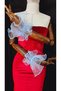 Almira Tulle Cuff Bracelet Blue - 8