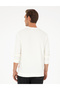 Ecru Regular Fit Sweatshirt 50292984-Vr019 - 5