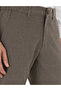 Mink Slim Fit Striped Canvas Trousers 50295951-Vr052 - 5