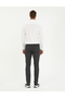 Anthracite Slim Fit Jogger Canvas Trousers 50296207-Vr006 - 4