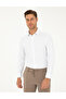 White Slim Fit Dobby Long Sleeve Shirt 50298040-Vr013 - 3
