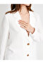 Blazer Jacket Double Breasted Buttoned Viscose - 5