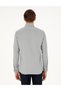 Khaki Oxford Slim Fit Long Sleeve Shirt 50297998-Vr027 - 5