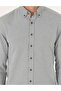 Khaki Oxford Slim Fit Long Sleeve Shirt 50297998-Vr027 - 6