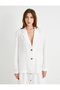 Blazer Jacket Double Breasted Buttoned Viscose - 3
