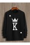 The King Printed Unisex Crew Neck Sweatshirt - 2