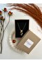 Steel Necklace with Gold Zircon Stone and Pearl Charm