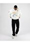Holy Powers White Oversize Unisex Hooded Hoodie - 7