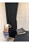 ROMA 18542-ANTHRACITE LINEN SINGLE WING (بدون طيات) ستارة خلفية