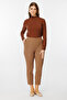 Plus Size Trousers with Side Fems