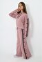 Girl's 100% Cotton Hooded Oversize Long Sleeve Tracksuit Set - 4