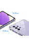 Galaxy A13 4g - Case Nitro Anti Shock Silicone with Camera Protection - Transparent - 2