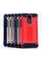 Huawei Mate 10 Lite - Case Double Layer Armor Tank Crash Military Cover - Gold - 5