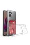 Redmi Note 10S Compatible Case with Single Card Compartment Transparent Setra Cover T23778 - 2