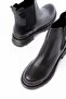 2051-2137 Black Elastic Daily Women's Boots - 4