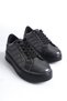 Selivena Gray Unisex Women's Daily Lace-Up Sneaker Sports Walking Shoes - 7