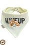 Unisex Baby Newborn Combed Organic Cotton Wake up Teddy Bear Printed Baby Bib Set of 3 - 3