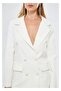 Women's Black Stone Tassel Jacket Dress - 4