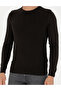 Brown Slim Fit Crew Neck Sweater 50281819-Vr029 - 6