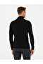 Black Slim Fit Turtleneck Sweater 50278094-Vr046 - 6