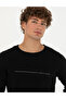 Black Slim Fit Crew Neck Sweater 50278025-Vr046 - 2