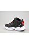 Men's Lace-Up Black-Red Basketball Shoes - 2
