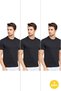 Men's Slim Fit Crew Neck Undershirt 3 Pack