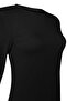Crew Neck Long Sleeve Tunic - 2