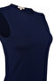 Crew Neck Zero Sleeve Bodysuit - 2