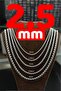 Men's Steel Necklace - Gift Chain for Polo, Lover, Spouse, Father, Friend