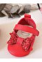 Red Baby Girl Shoes First Step Babet - 4