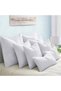 Home 4-piece 100% goose down premium soft throw pillow inner pillow filling decorative seat cushion - 7