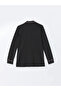 Lcw Dream Black Shirt Collar Women's Pajamas Set - 3