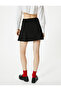 Mini Shorts Skirt A-line High Waist Relaxed Fit - 4