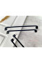 Laurel 192 mm Black Modern Handle Models Luxury Country Kitchen Cabinet Drawer Furniture Handle - 3