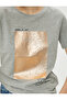 Printed T-Shirt Crew Neck Short Sleeve Cotton - 5