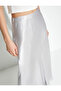 Midi Satin Skirt Viscose - 5