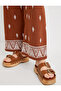 Palazzo Trousers Ethnic Embroidered Regular Waist - 5