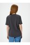 Cotton Comfortable Short Sleeve Printed T-Shirt - Crew Neck - 4