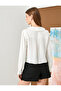 Baby Collar Shirt Ribbon Detailed Buttoned Long Sleeve Viscose - 4